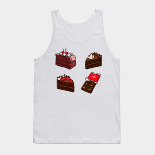 Cute chocolate cakes Tank Top